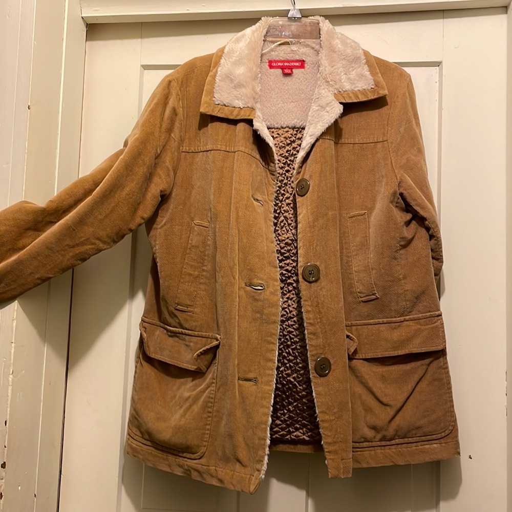 Gloria Vanderbilt Corduroy Jacket